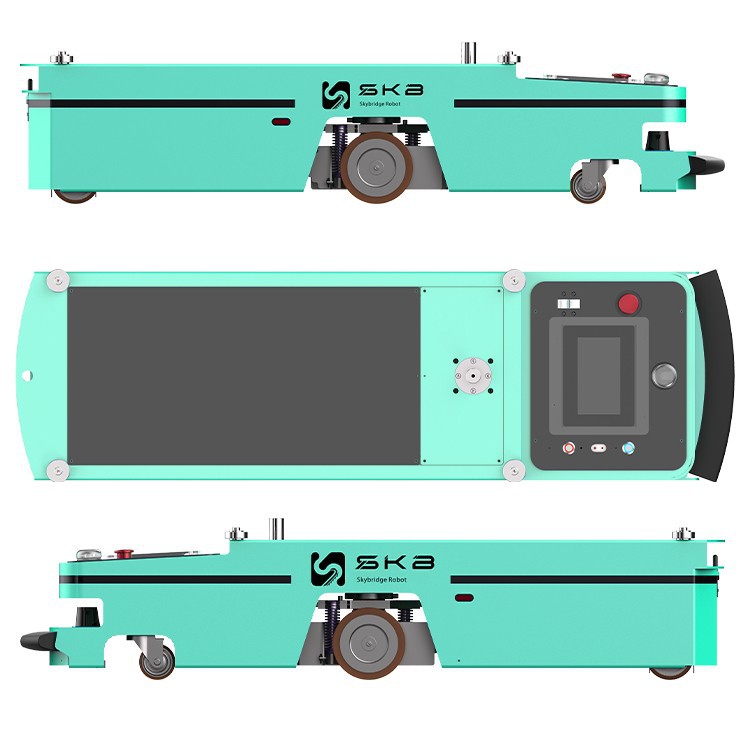 lurking agv for factory (Top view)